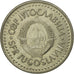 Iugoslavia, 50 Dinara, 1988, Rame-nichel-zinco, MB+