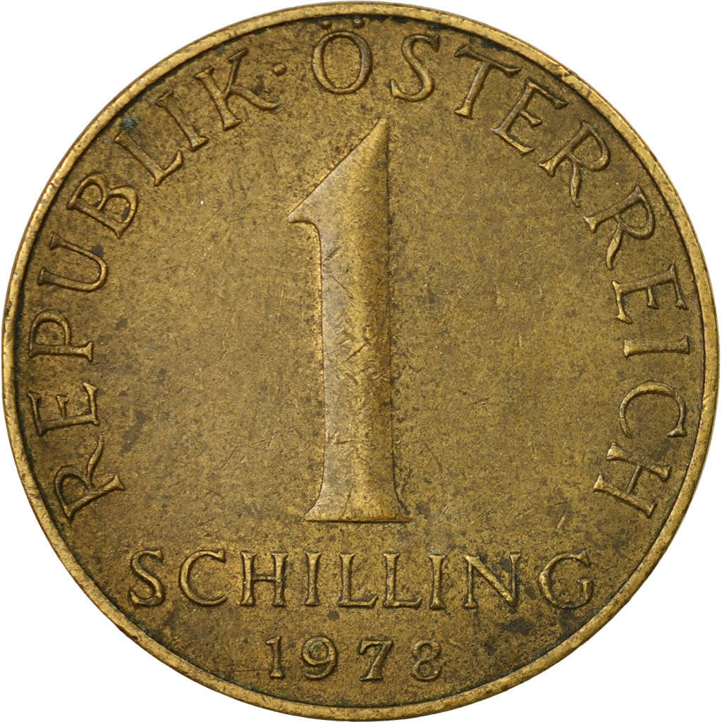Coin, Austria, Schilling, 1978, VF(30-35), Aluminum-Bronze, KM:2886