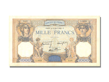 Biljet, Frankrijk, 500 Francs, 1 000 F 1927-1940 ''Cérès et Mercure'', 1938