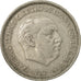 Munten, Spanje, Caudillo and regent, 25 Pesetas, 1959, FR+, Copper-nickel