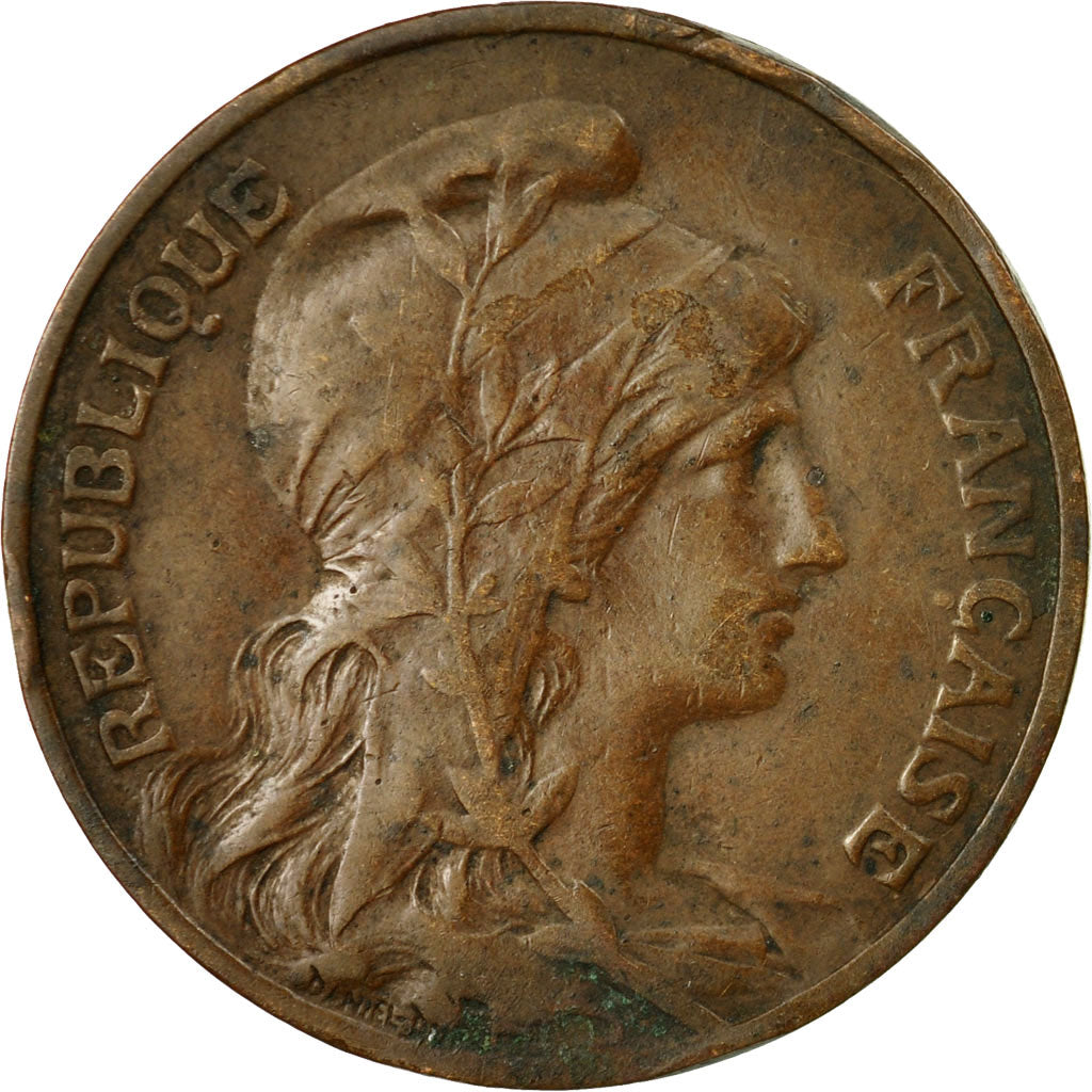 Coin, France, Dupuis, 10 Centimes, 1910, Paris, VF(30-35), Bronze, KM:843, Le