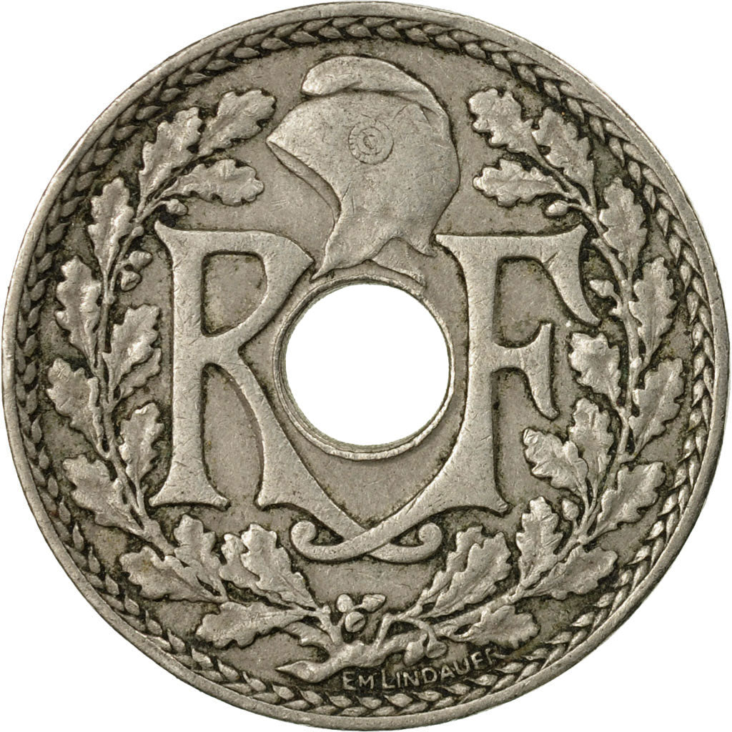 Moneda, Francia, Lindauer, 10 Centimes, 1932, Paris, BC+, Cobre - níquel