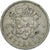 Moneda, Luxemburgo, Jean, 25 Centimes, 1957, BC+, Aluminio, KM:45a.1