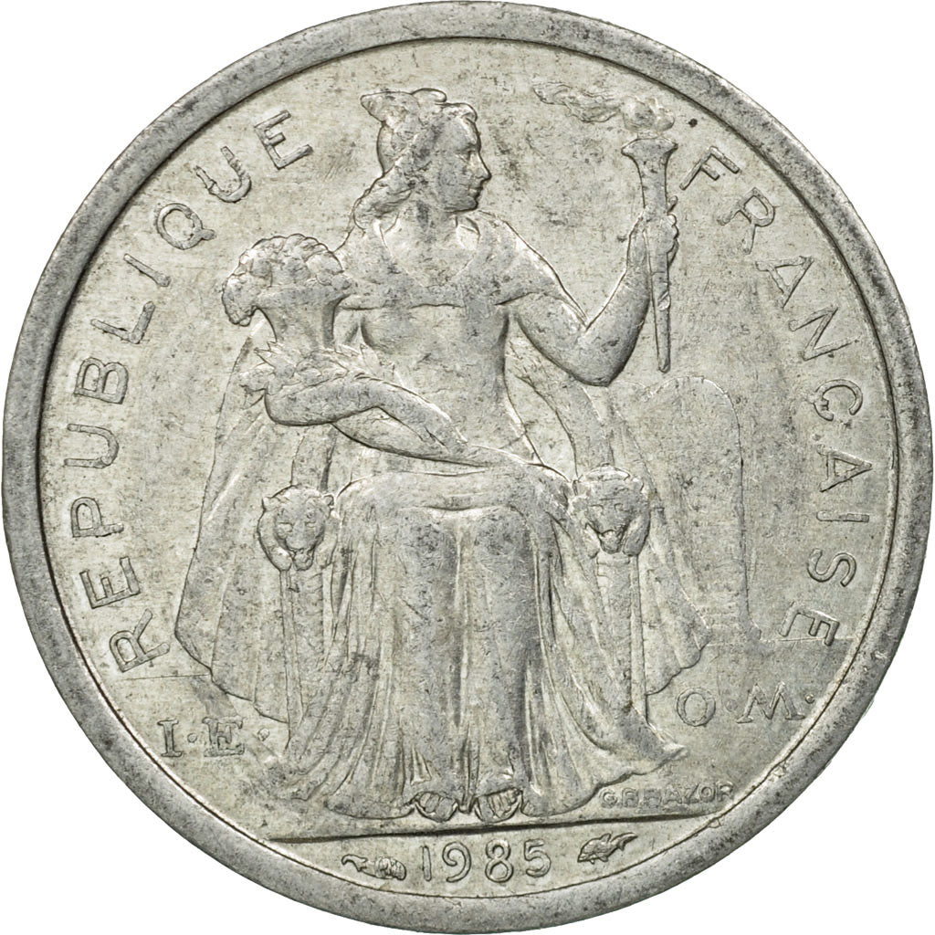 Monnaie, Nouvelle-Calédonie, Franc, 1985, Paris, TTB+, Aluminium, KM:10