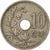 Coin, Belgium, 10 Centimes, 1921, VF(30-35), Copper-nickel, KM:85.2