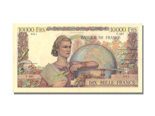 FRANCE, 10 000 Francs, 1946, KM #132a, 1946-10-24, AU(50-53), Fayette #50.12