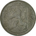 Coin, Belgium, Franc, 1944, AU(50-53), Zinc, KM:128