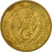Coin, Algeria, 20 Centimes, 1964/AH1383, Paris, EF(40-45), Aluminum-Bronze