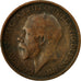 Coin, Great Britain, George V, 1/2 Penny, 1916, VF(30-35), Bronze, KM:809