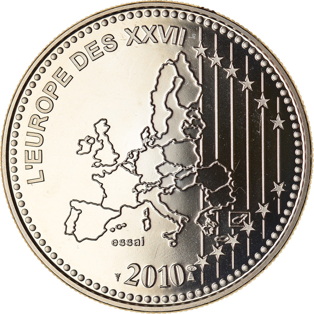 Francja, Medal, L'Europe des XXVII, 50 ans du nouveau Franc, Polityka