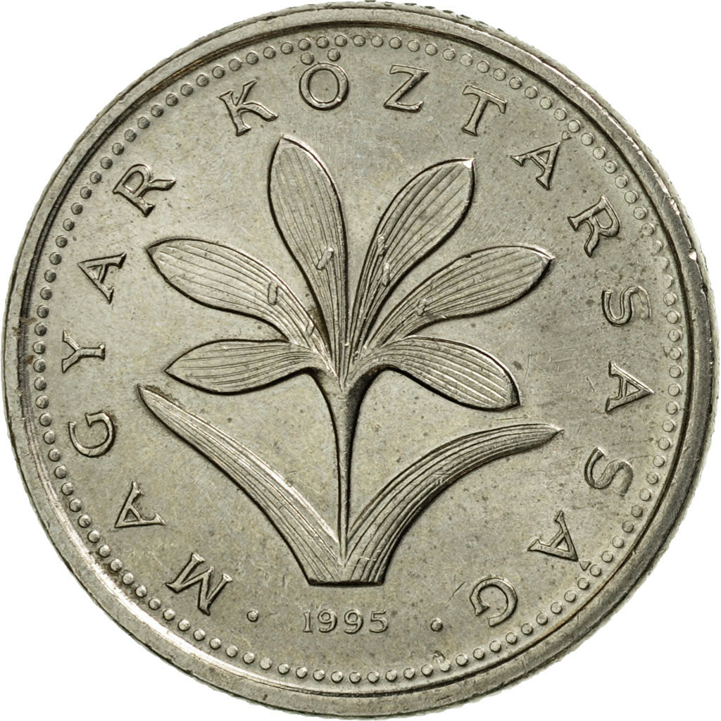 Münze, Ungarn, 2 Forint, 1995, Budapest, SS, Copper-nickel, KM:693