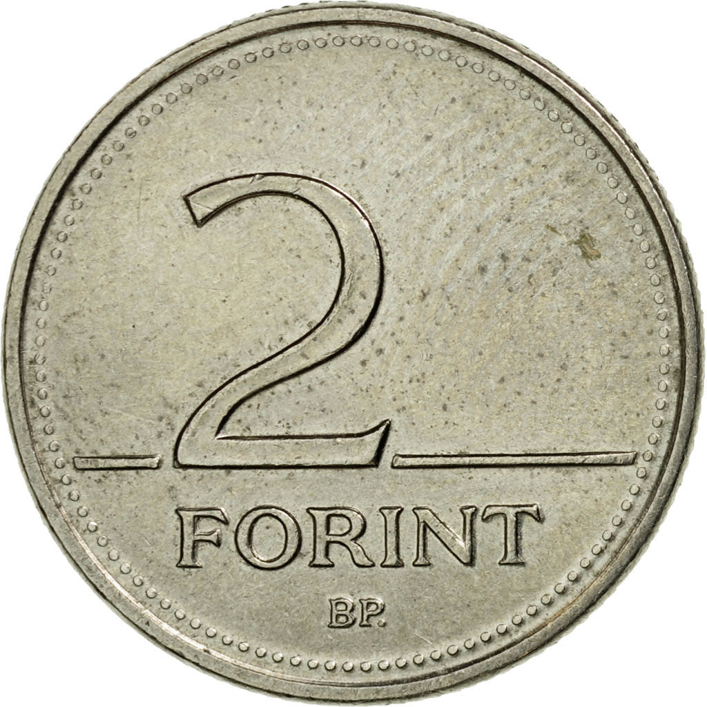 Münze, Ungarn, 2 Forint, 1995, Budapest, SS, Copper-nickel, KM:693