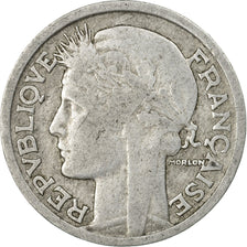 Coin, France, Morlon, 2 Francs, 1945, Castelsarrasin, VF(20-25), Aluminum