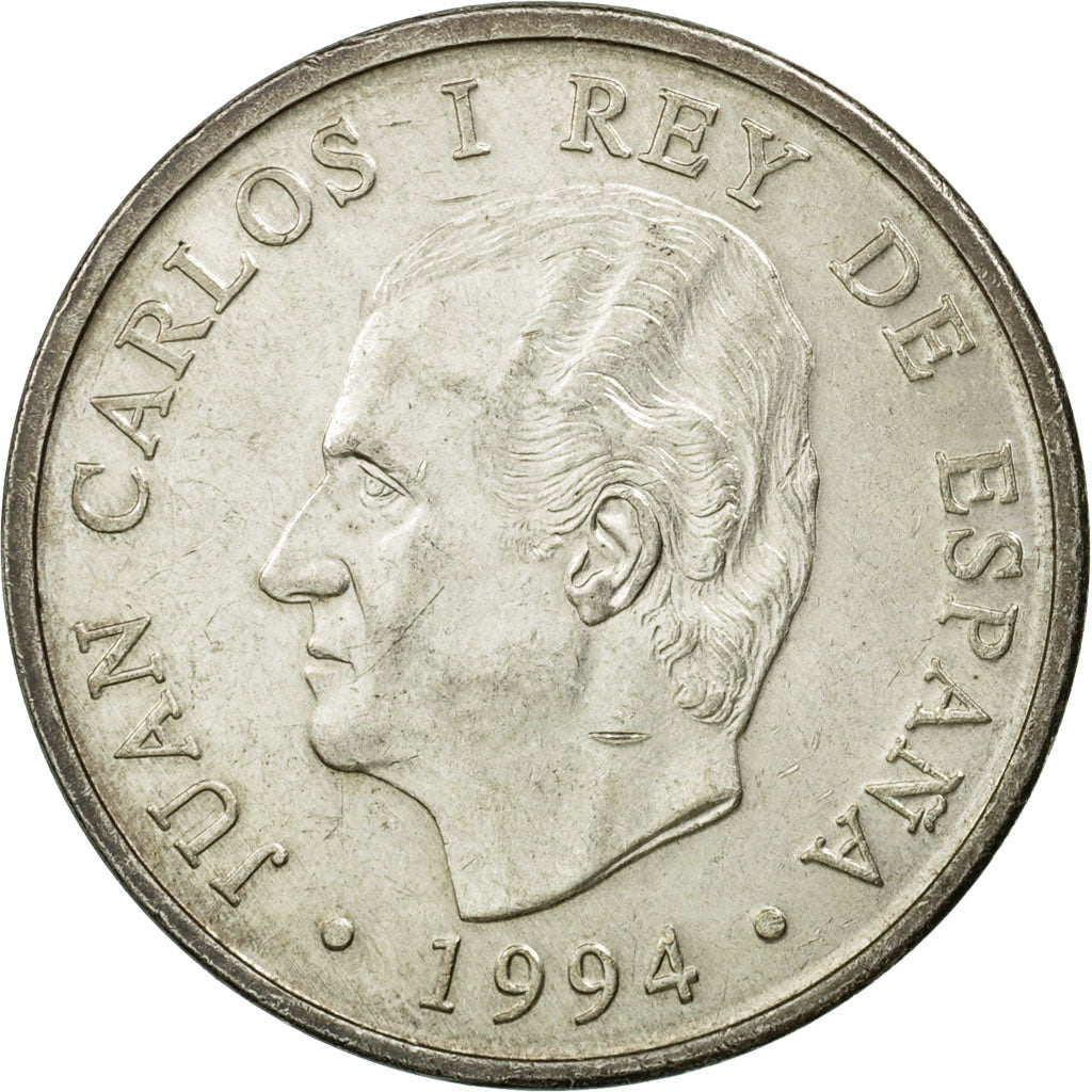 Moneda, España, Juan Carlos I, 2000 Pesetas, 1994, Madrid, MBC+, Plata, KM:937