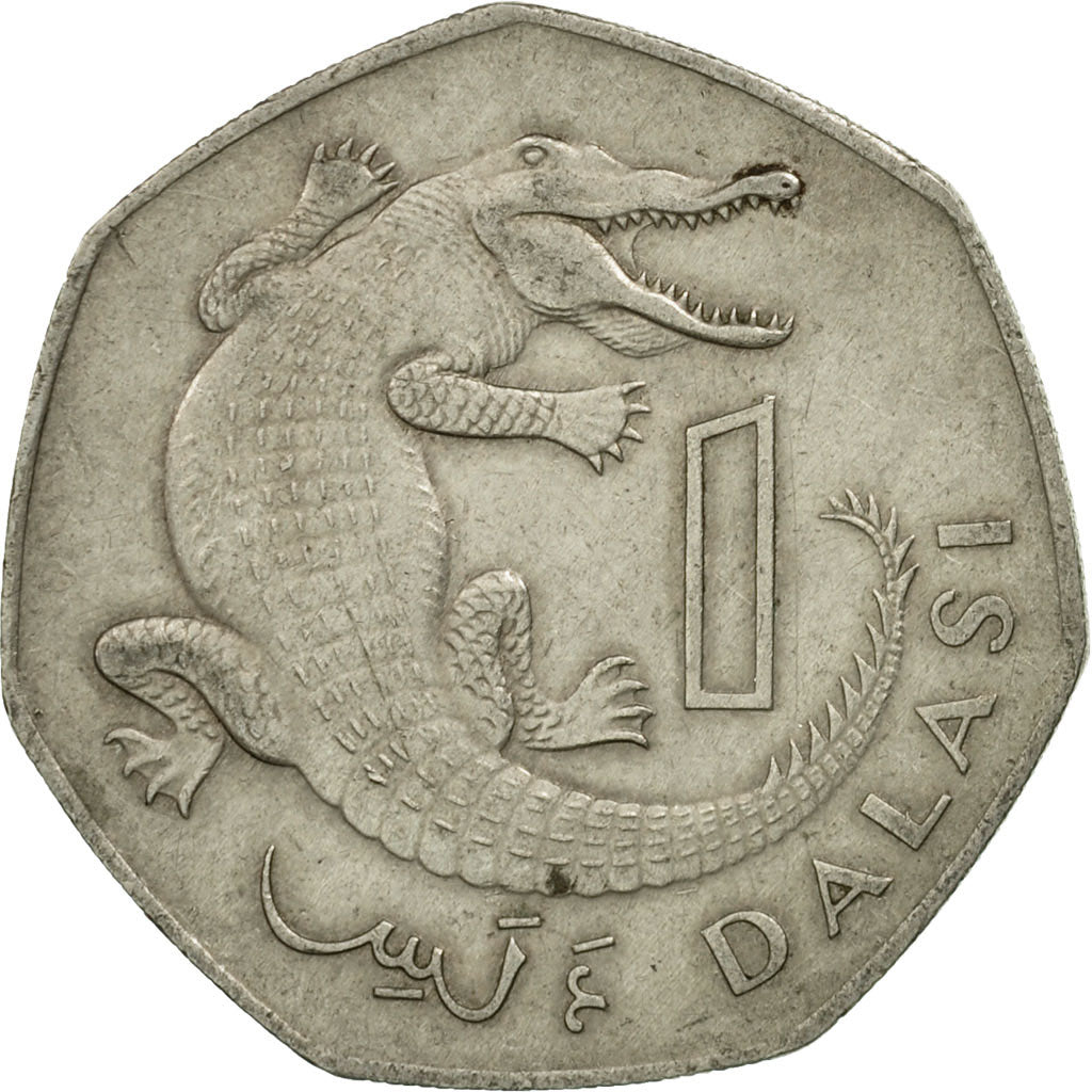 Moneta, GAMBIA, Dalasi, 1998, BB, Rame-nichel, KM:59