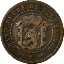 Coin, Luxembourg, William III, 5 Centimes, 1870, Utrecht, EF(40-45), Bronze
