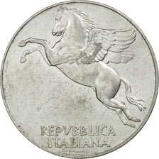 Coin, Italy, 10 Lire, 1949, Rome, EF(40-45), Aluminum, KM:90