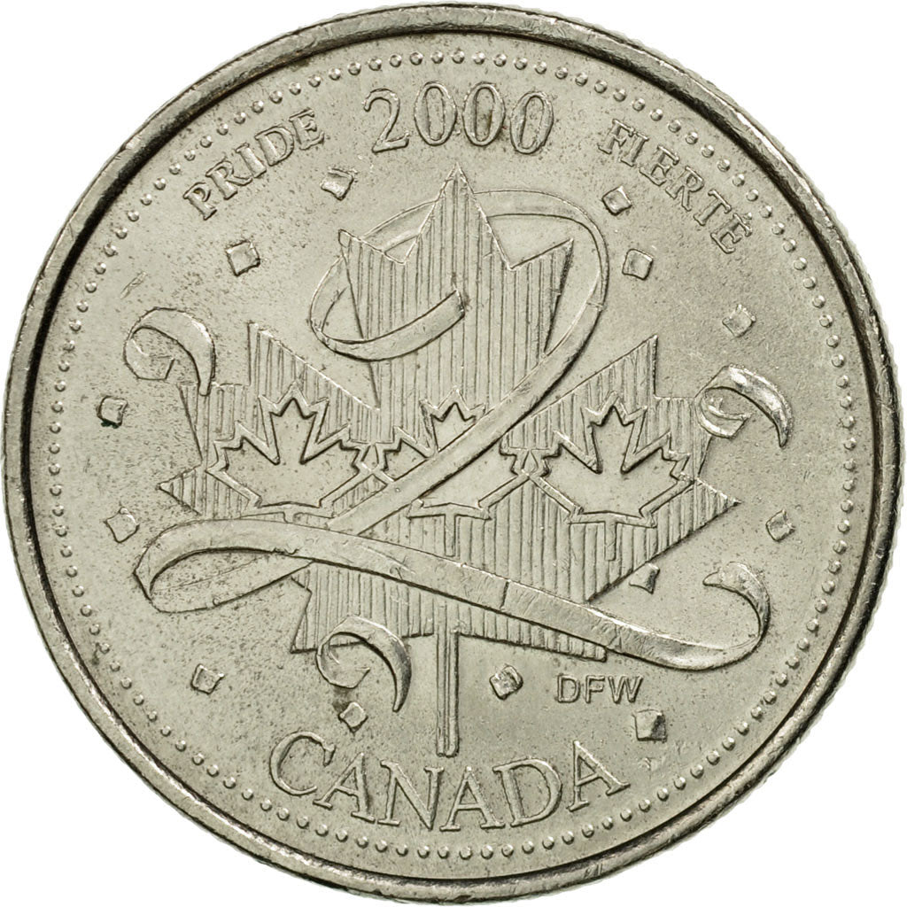 Münze, Kanada, Elizabeth II, 25 Cents, 2000, Royal Canadian Mint, Ottawa, SS+