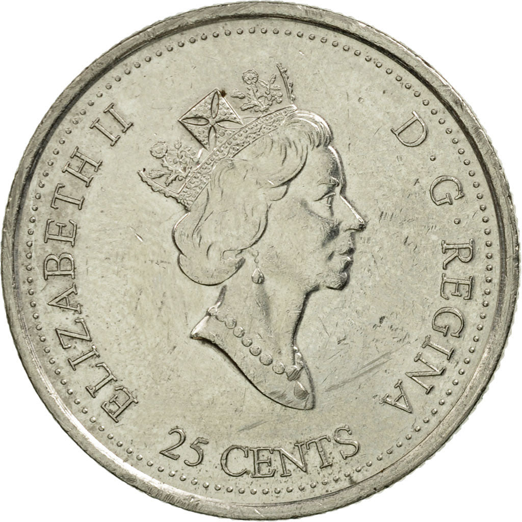 Münze, Kanada, Elizabeth II, 25 Cents, 2000, Royal Canadian Mint, Ottawa, SS+