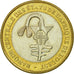 Coin, West African States, 500 Francs, 2003, Paris, EF(40-45), Bi-Metallic