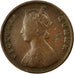 Monnaie, INDIA-BRITISH, Victoria, 1/2 Anna, 1862, TB, Cuivre, KM:468