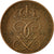 Coin, Sweden, Gustaf V, 5 Öre, 1939, EF(40-45), Bronze, KM:779.2