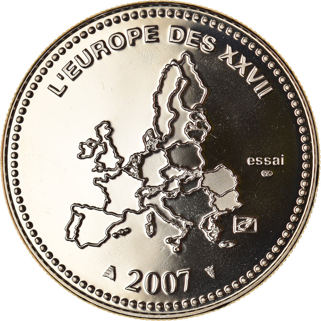 France, Medal, L'Europe des XXVII, La Slovénie entre dans l'Euro, Politics