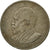 Moneta, Kenia, Shilling, 1966, EF(40-45), Miedź-Nikiel, KM:5
