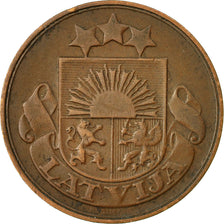 Coin, Latvia, 5 Santimi, 1922, EF(40-45), Bronze, KM:3