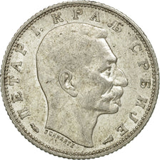 Coin, Serbia, Peter I, Dinar, 1915, EF(40-45), Silver, KM:25.1