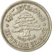 Münze, Lebanon, 50 Piastres, 1952, Utrecht, SS, Silber, KM:17