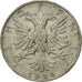Coin, Albania, 1/2 Lek, 1926, Rome, EF(40-45), Nickel, KM:4