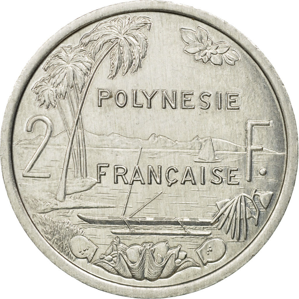 Monnaie, French Polynesia, 2 Francs, 1998, Paris, SUP, Aluminium, KM:10