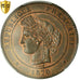 Coin, France, Cérès, 10 Centimes, 1870, Paris, PCGS, MS64BN, MS(64), Bronze