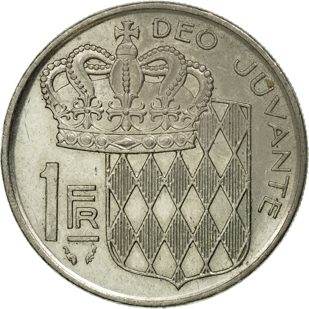 Moneda, Mónaco, Rainier III, Franc, 1978, BC+, Níquel, KM:140, Gadoury:MC 150