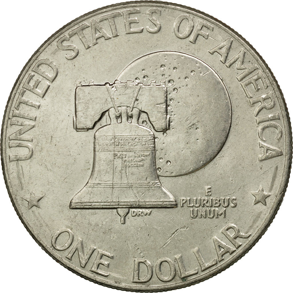 Coin, United States, Eisenhower Dollar, Dollar, 1976, U.S. Mint, Philadelphia