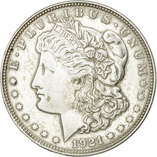Coin, United States, Morgan Dollar, Dollar, 1921, U.S. Mint, Philadelphia