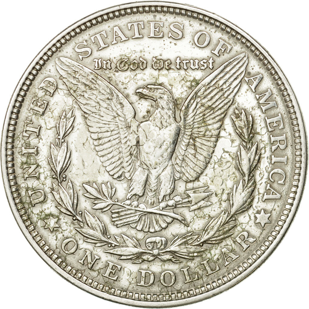 Coin, United States, Morgan Dollar, Dollar, 1921, U.S. Mint, Philadelphia