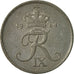 Coin, Denmark, Frederik IX, 2 Öre, 1964, Copenhagen, EF(40-45), Zinc, KM:840.2