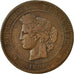 Moneta, Francia, Cérès, 10 Centimes, 1894, Paris, B+, Bronzo, KM:815.1