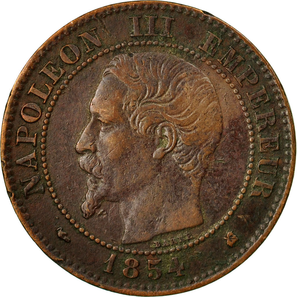 Coin, France, Napoleon III, Napoléon III, 2 Centimes, 1854, Bordeaux