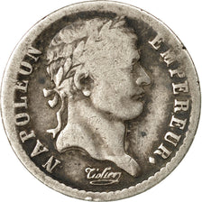 Münze, Frankreich, Napoléon I, 1/2 Franc, 1808, Lille, S, Silber, KM:680.14