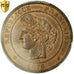 Moneda, Francia, Cérès, 10 Centimes, 1876, Paris, PCGS, MS64RB, SC+, Bronce