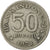 Moneta, Indonesia, 50 Rupiah, 1971, F(12-15), Miedź-Nikiel, KM:35