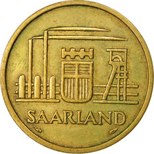 Monnaie, SAARLAND, 50 Franken, 1954, Paris, TTB, Aluminum-Bronze, KM:3