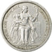 Coin, FRENCH OCEANIA, 2 Francs, 1949, Paris, EF(40-45), Aluminum, KM:3