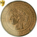 Coin, France, Cérès, 10 Centimes, 1883, Paris, PCGS, MS64RB, MS(64), Bronze