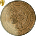 Monnaie, France, Cérès, 10 Centimes, 1883, Paris, PCGS, MS64RB, SPL+, Bronze