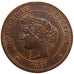 Francia, Cérès, 10 Centimes, 1887, Paris, SPL, Bronzo, Gadoury:265a