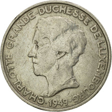 Monnaie, Luxembourg, Charlotte, 5 Francs, 1949, TTB, Copper-nickel, KM:50